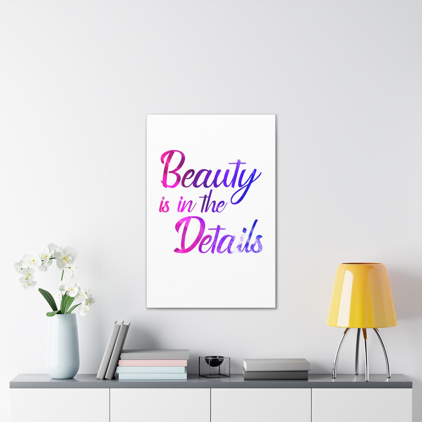 Beauty Is In The Details - Canvas Stretched (0.75")