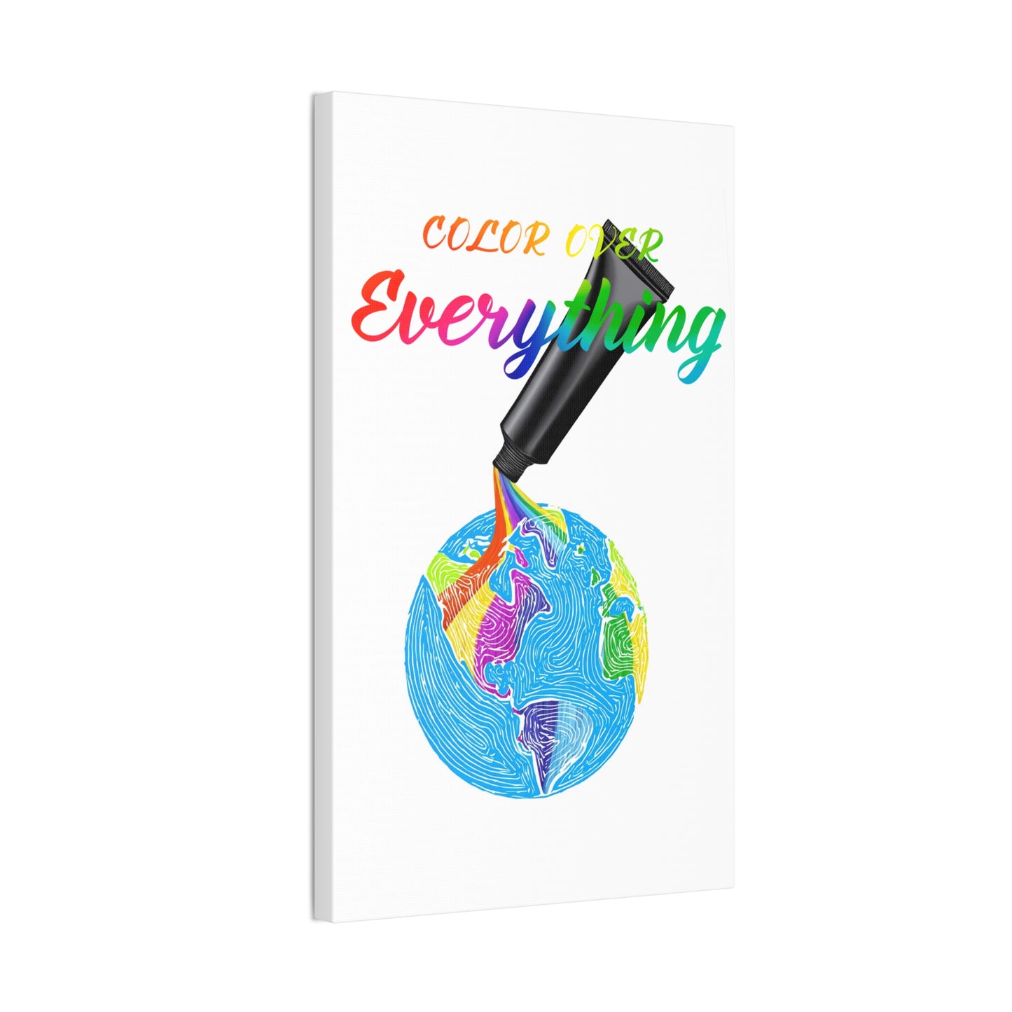Color Over Everything - Canvas Stretched (0.75")