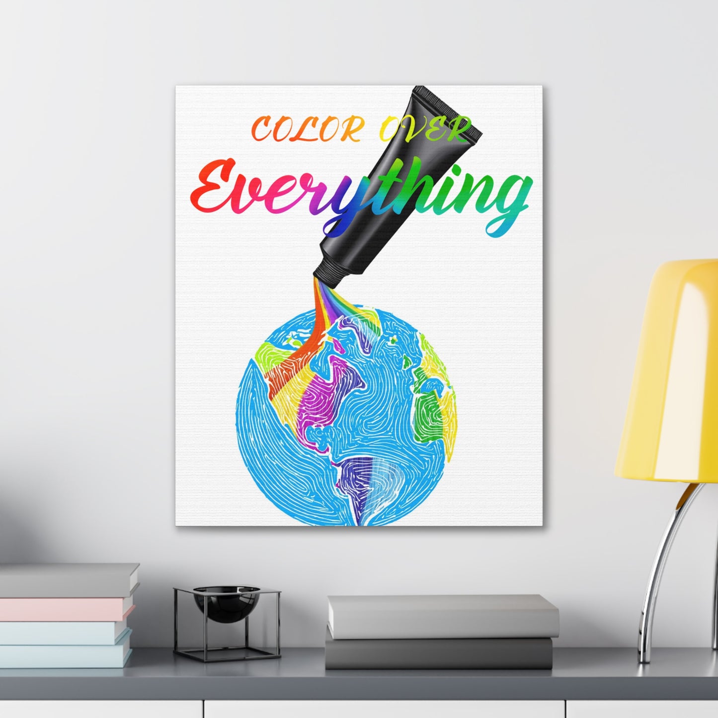Color Over Everything - Canvas Stretched (0.75")