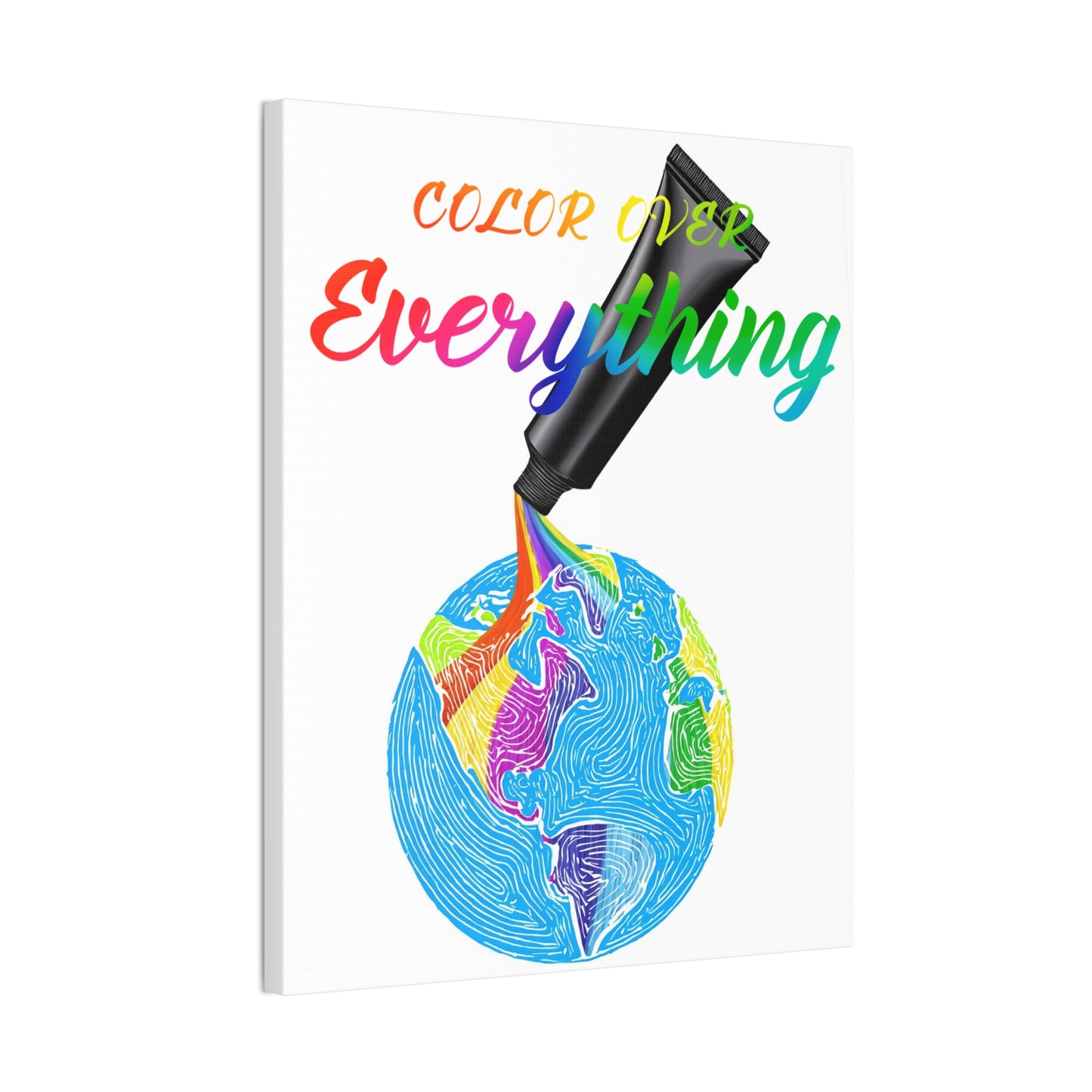 Color Over Everything - Canvas Stretched (0.75")