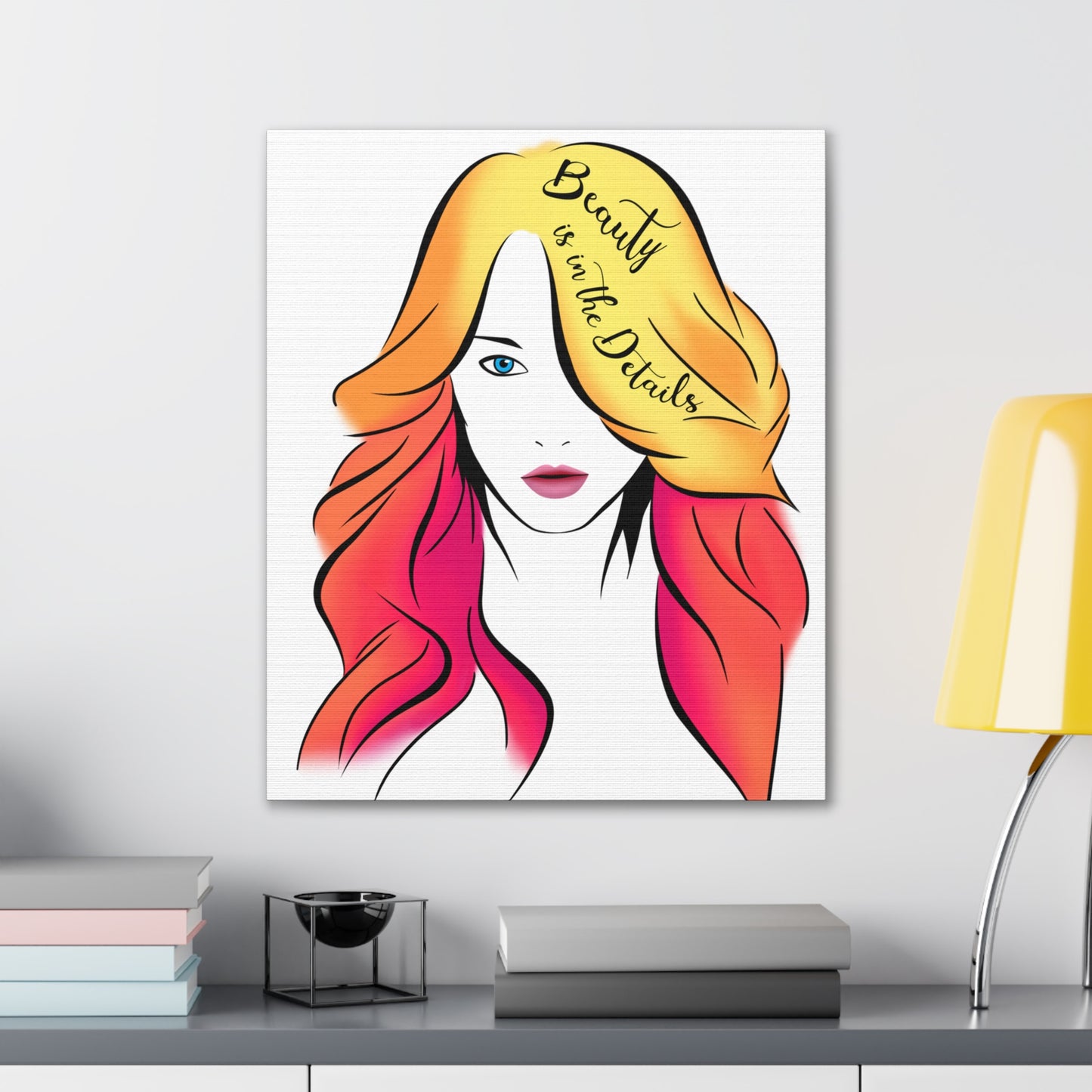 Beauty Is In The Details - Canvas Stretched (0.75")