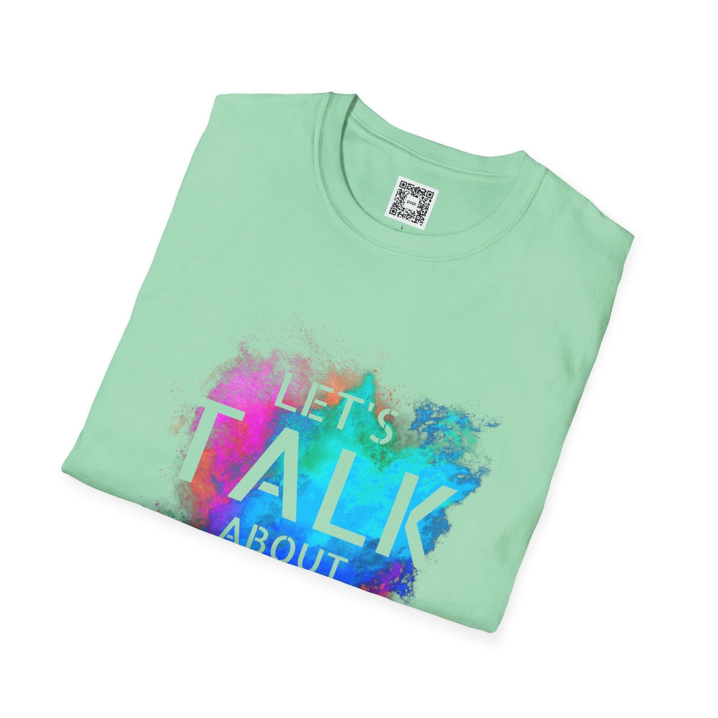 Let's Talk About Color (Colorway 2) Soft Style T-Shirt