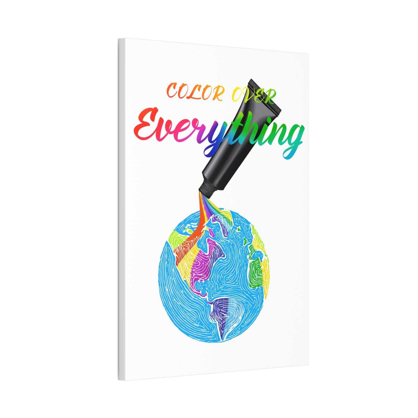 Color Over Everything - Canvas Stretched (0.75")