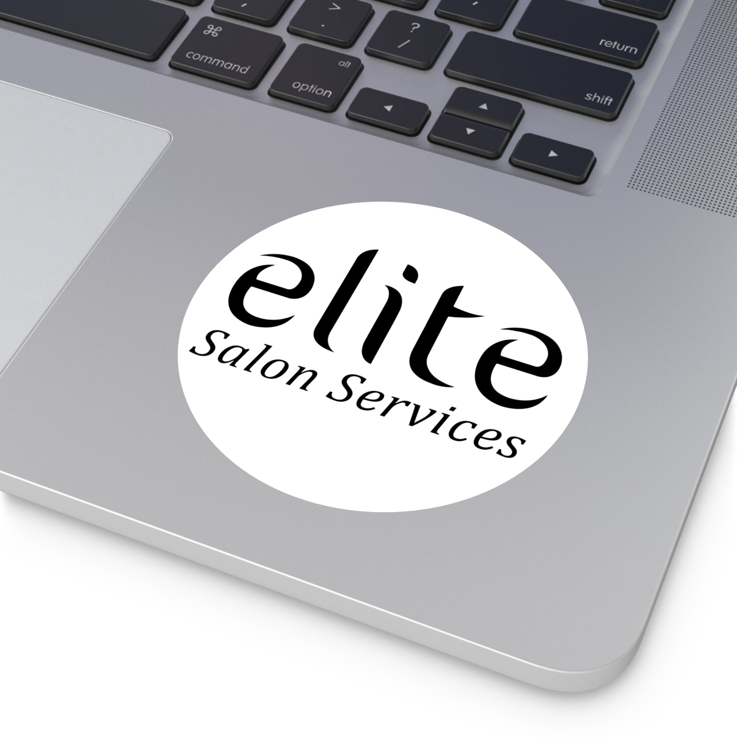 Elite Salon Services Custom (Round Vinyl Stickers)