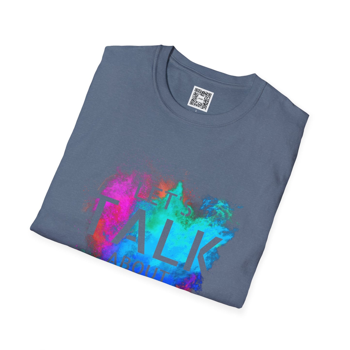 Let's Talk About Color (Colorway 2) Soft Style T-Shirt