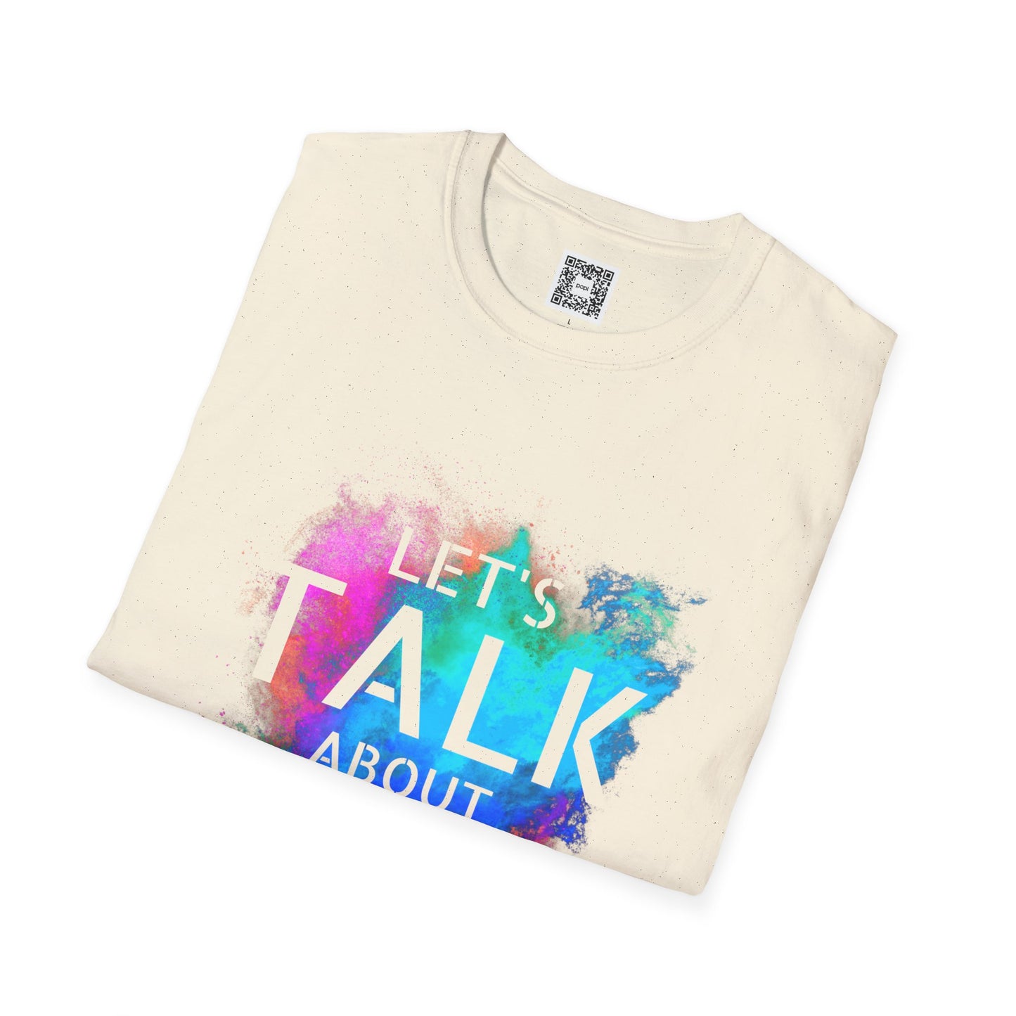 Let's Talk About Color (Colorway 2) Soft Style T-Shirt