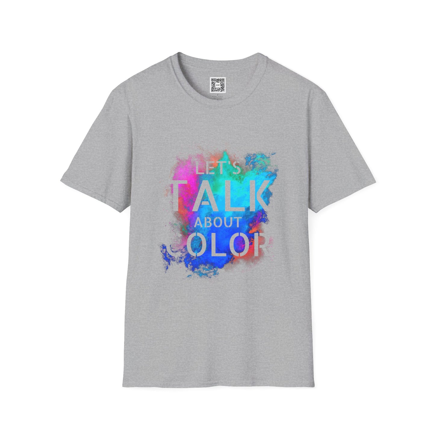 Let's Talk About Color (Colorway 2) Soft Style T-Shirt