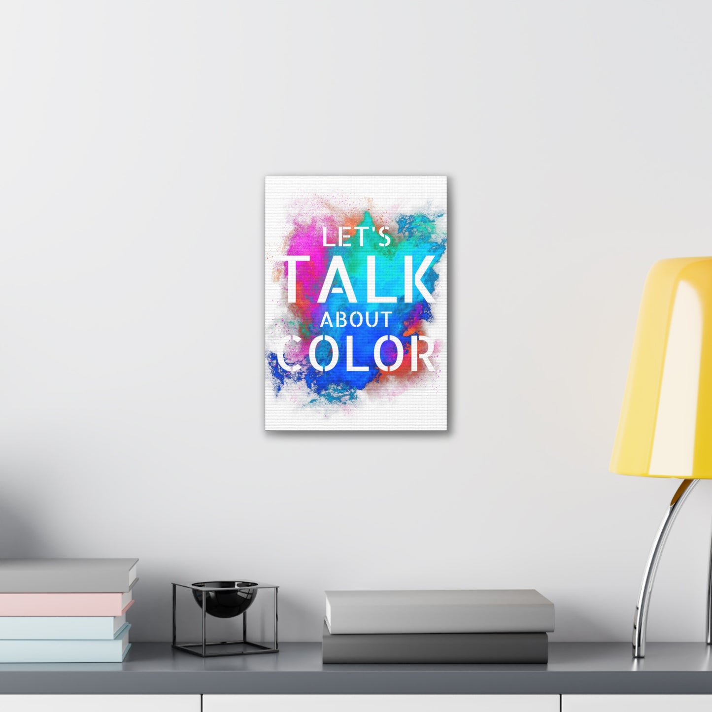 Lets Talk About Color 2 - Canvas Stretched (0.75")