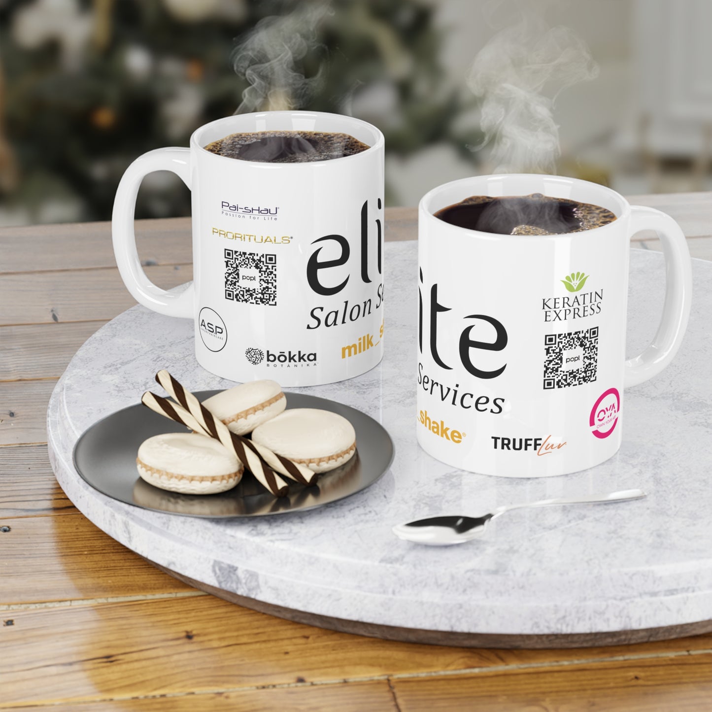 Elite Salon Services Custom Ceramic Mugs (11oz)