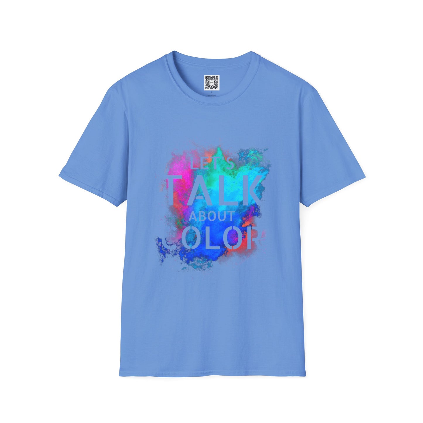 Let's Talk About Color (Colorway 2) Soft Style T-Shirt