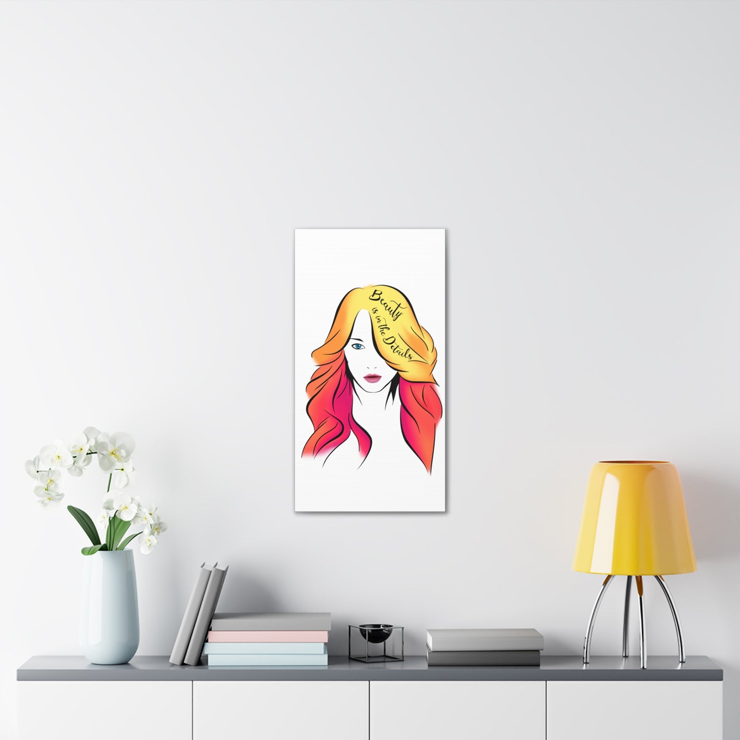 Beauty Is In The Details - Canvas Stretched (0.75")