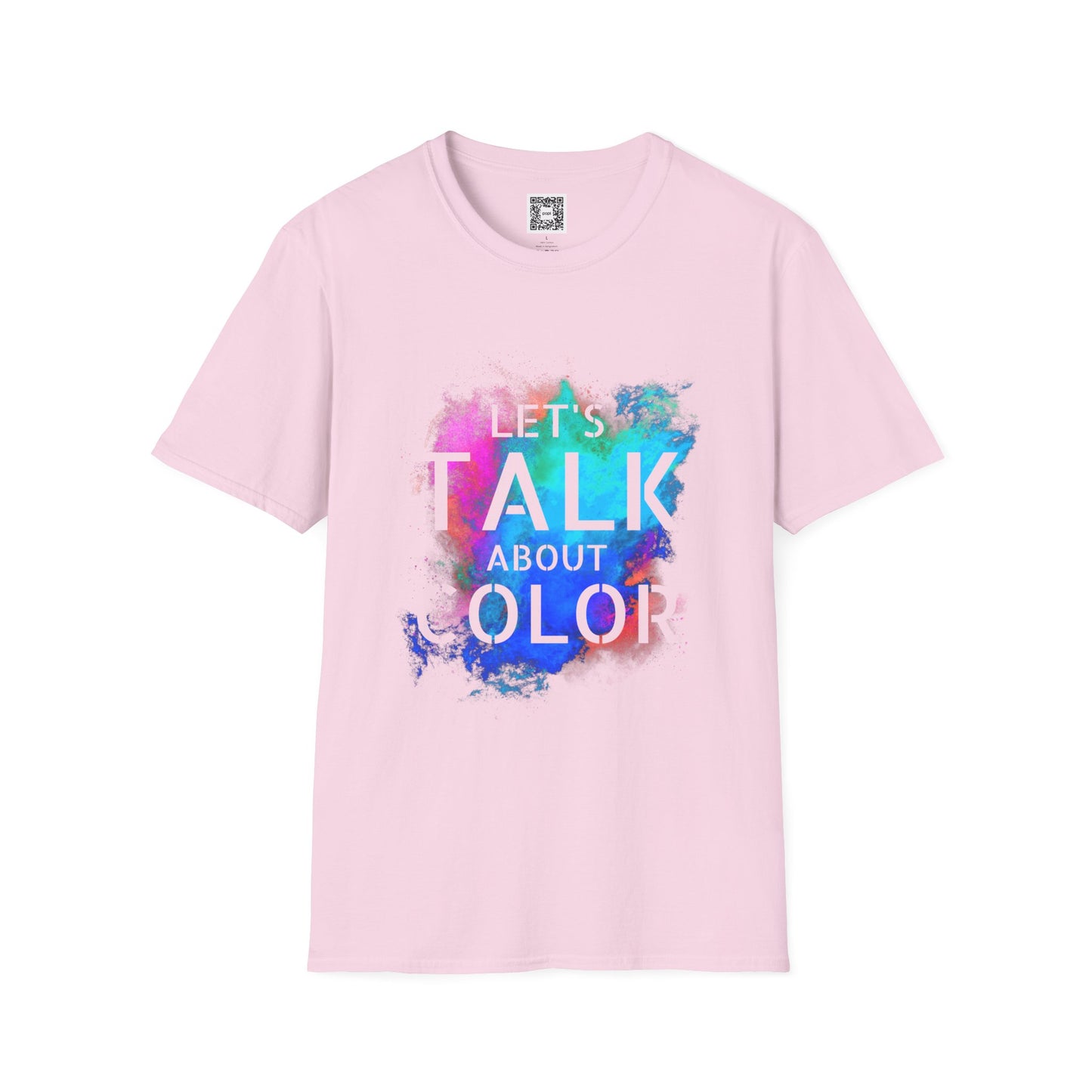 Let's Talk About Color (Colorway 2) Soft Style T-Shirt