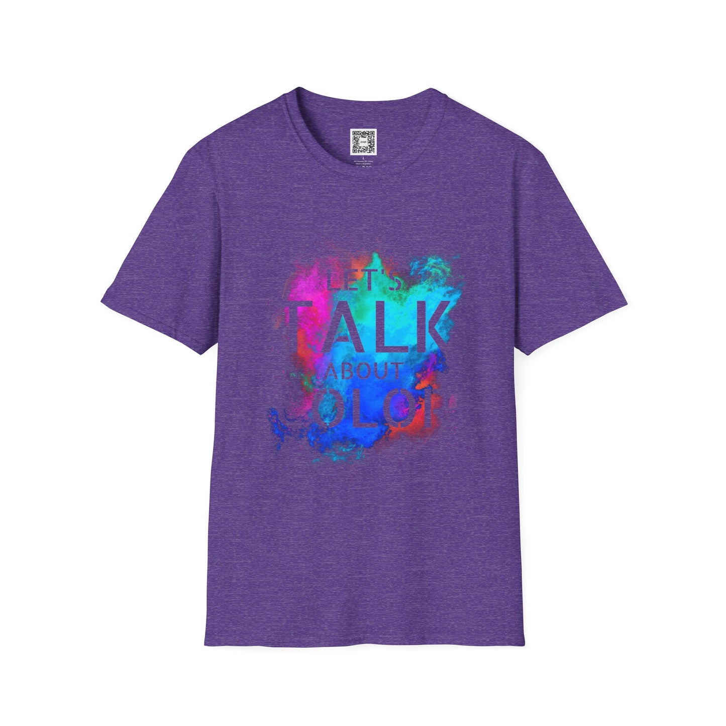Let's Talk About Color (Colorway 2) Soft Style T-Shirt