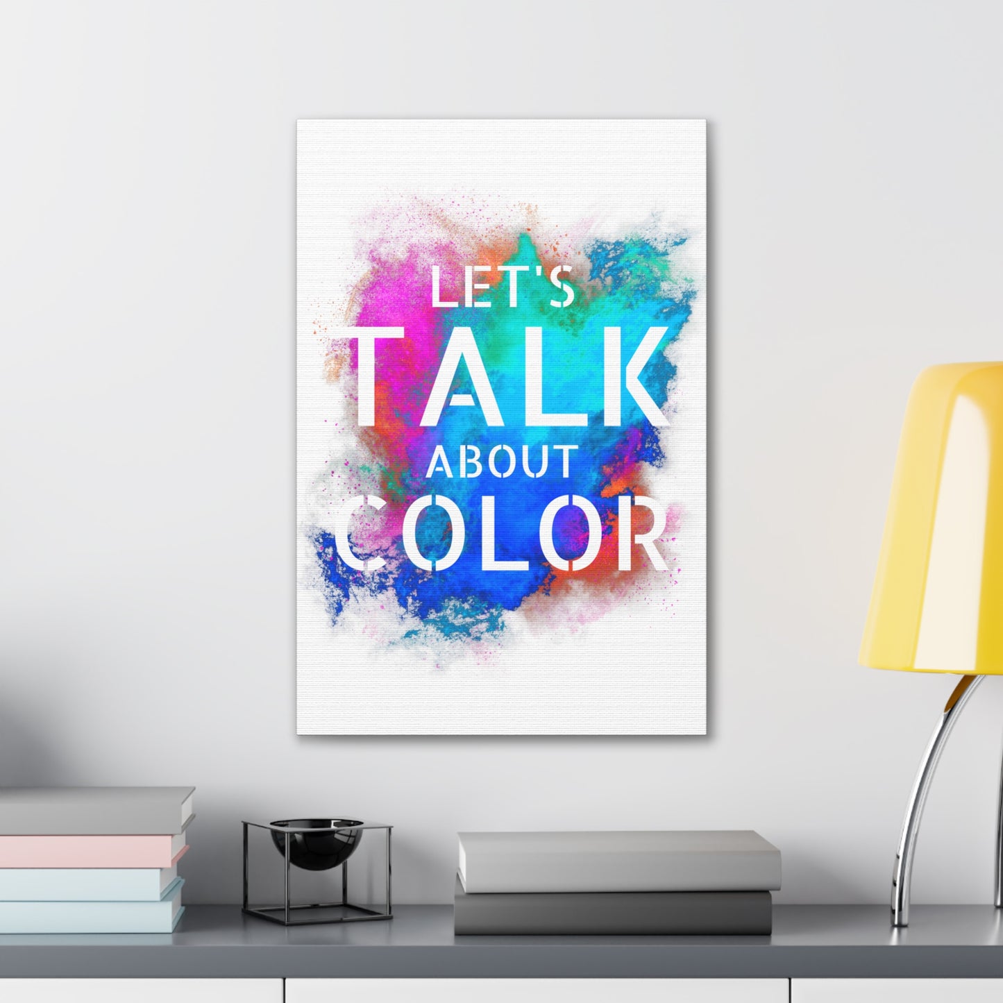 Lets Talk About Color 2 - Canvas Stretched (0.75")