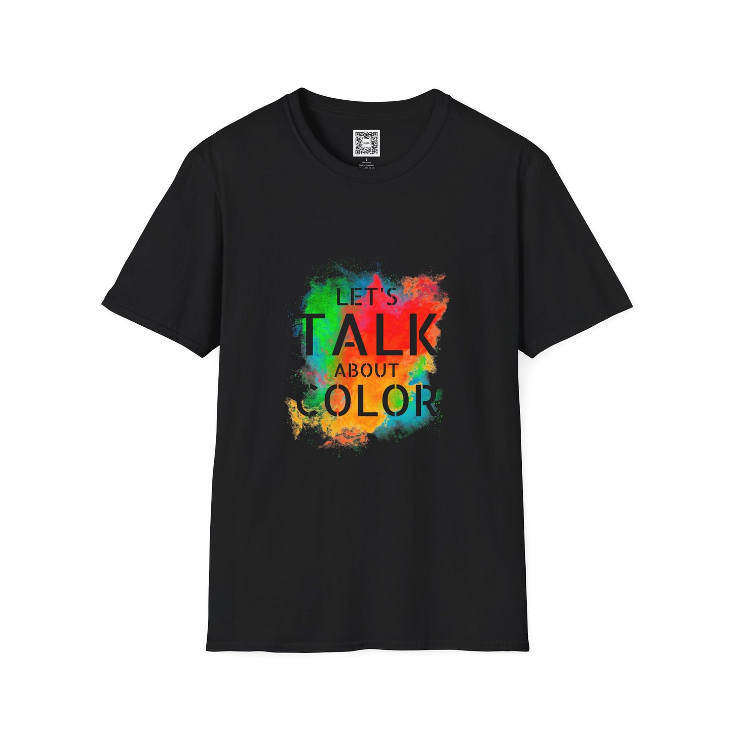 Let's Talk About Color (Colorway 1) Soft Style T-Shirt