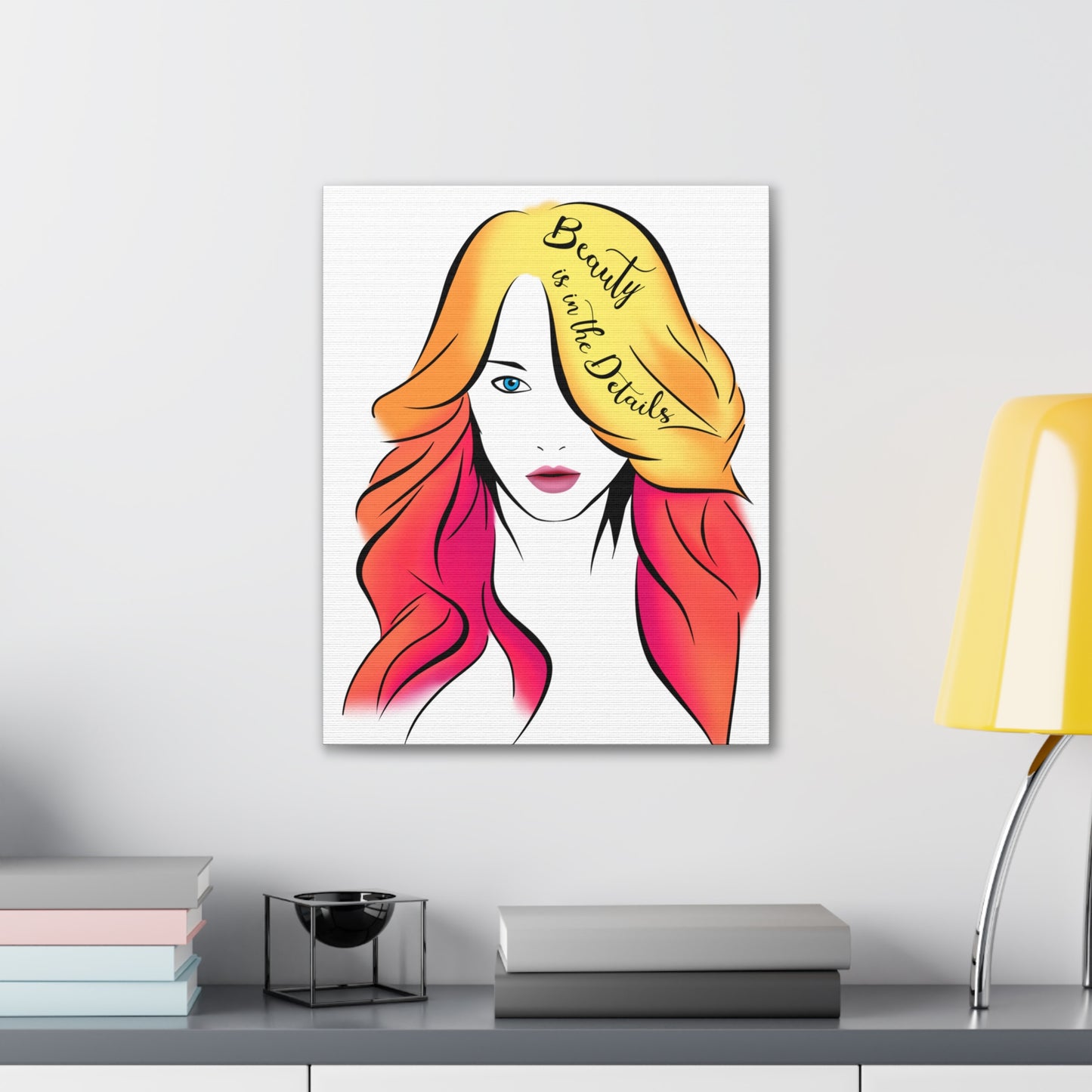 Beauty Is In The Details - Canvas Stretched (0.75")