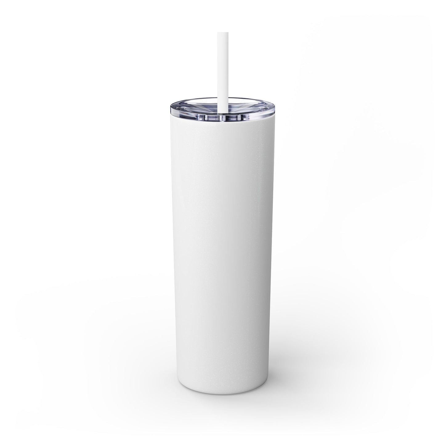 Elite Salon Services Custom Skinny Tumbler With Straw (20oz)