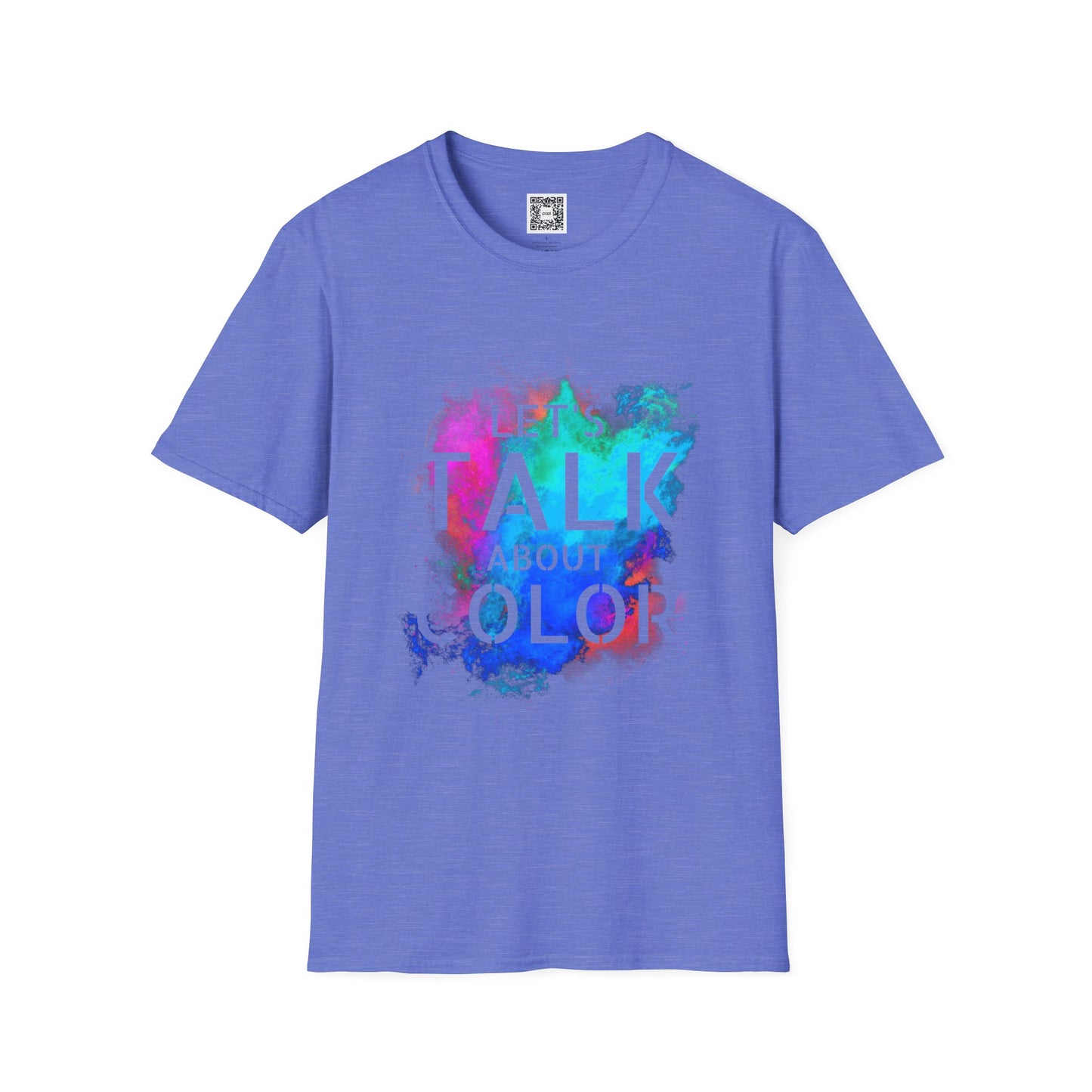 Let's Talk About Color (Colorway 2) Soft Style T-Shirt