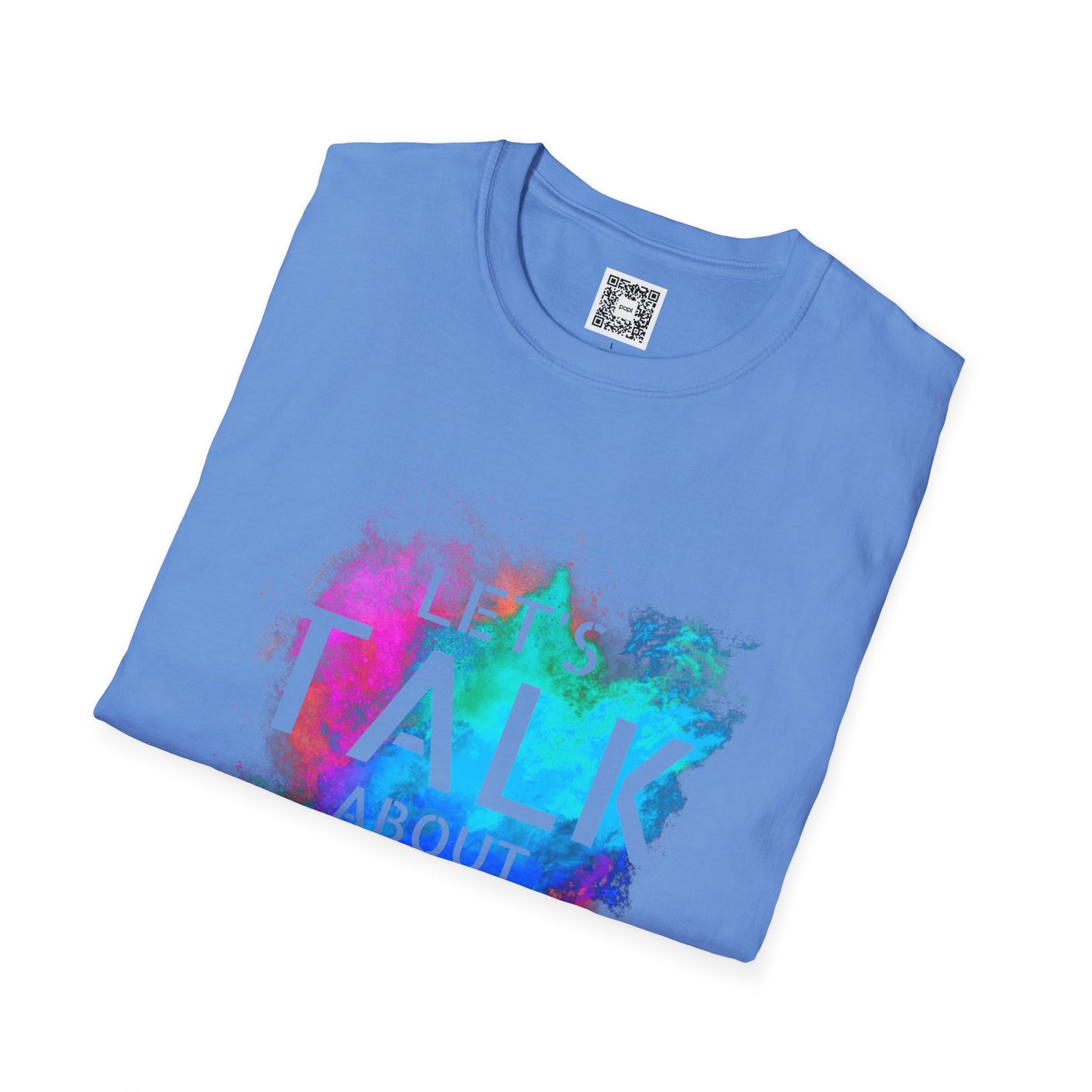 Let's Talk About Color (Colorway 2) Soft Style T-Shirt