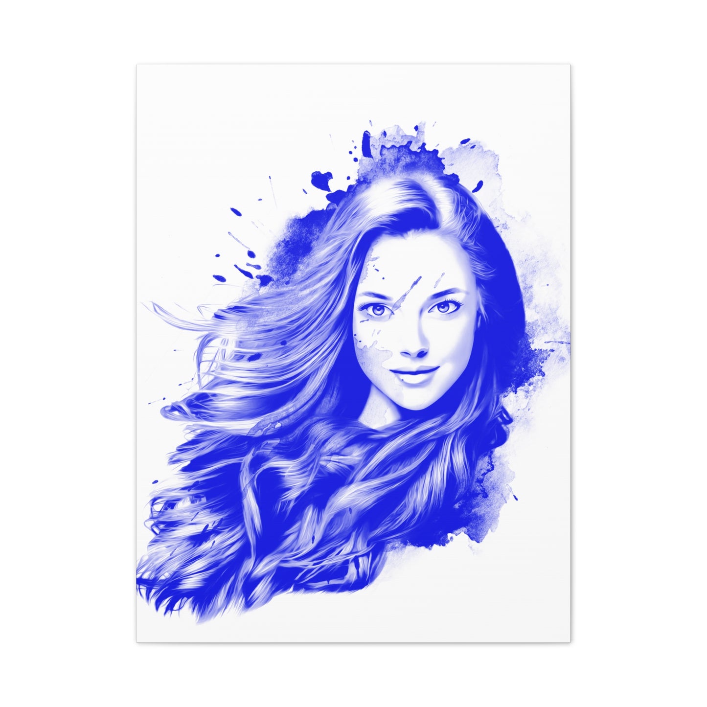 Blue Is Beautyful - Canvas Stretched (0.75")