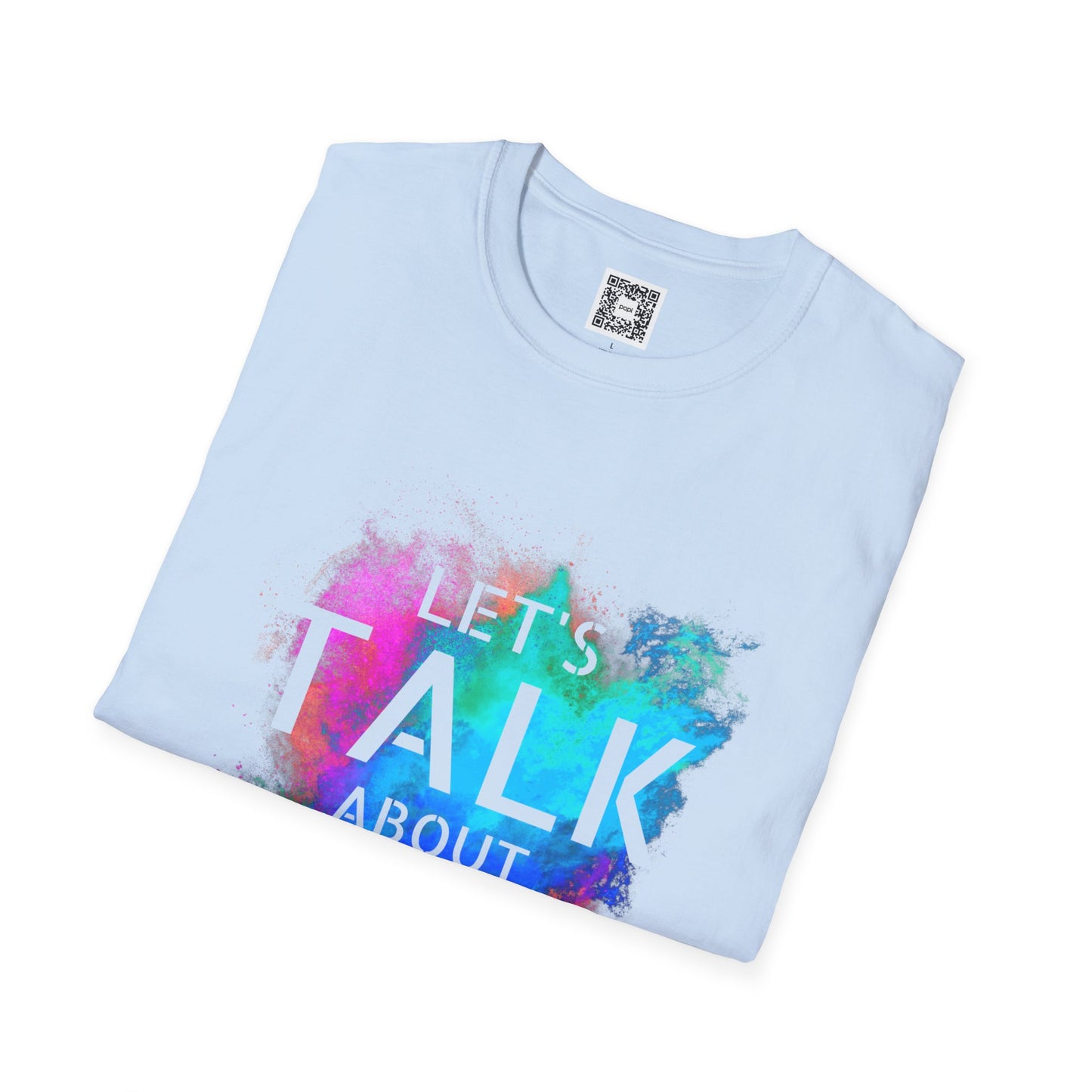 Let's Talk About Color (Colorway 2) Soft Style T-Shirt