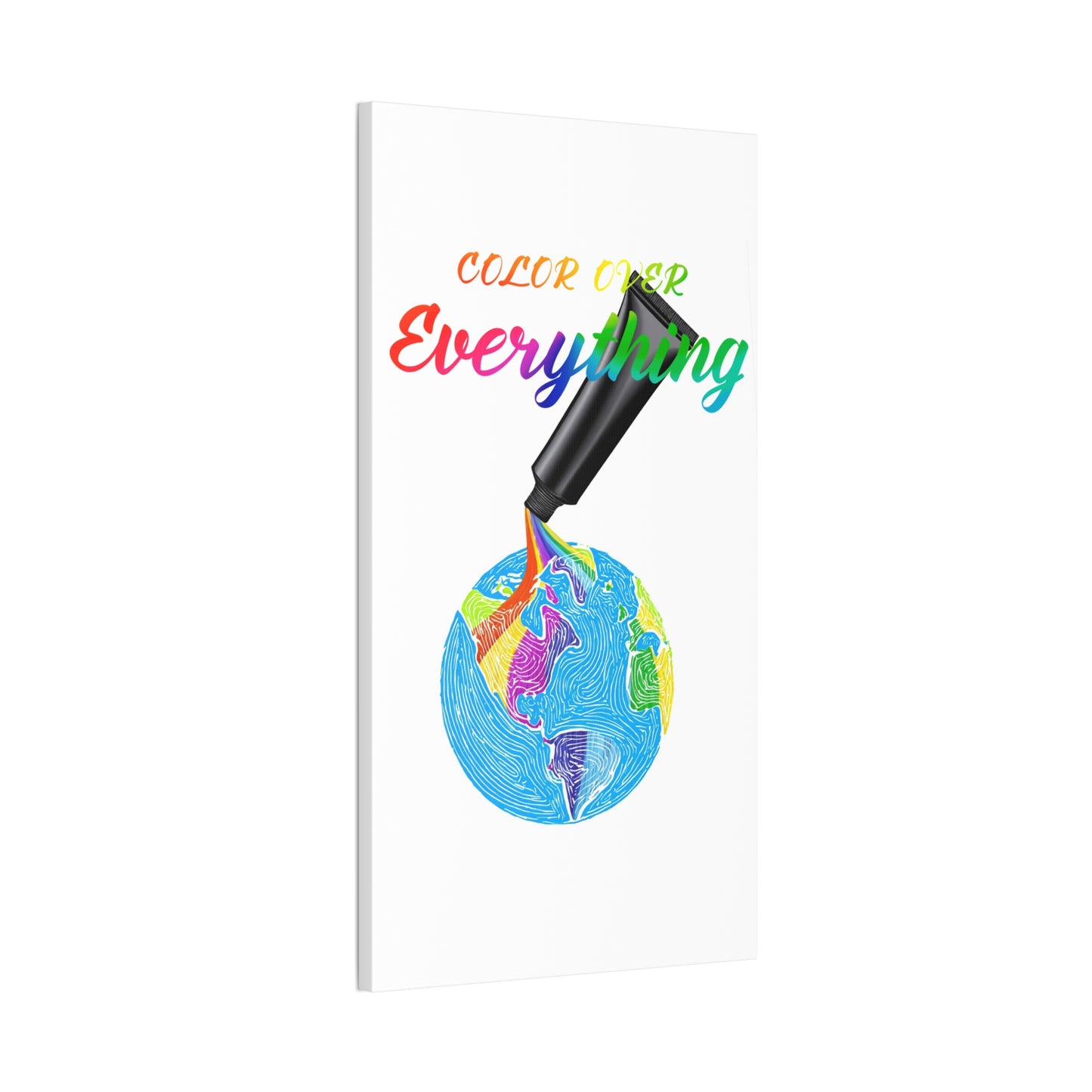 Color Over Everything - Canvas Stretched (0.75")