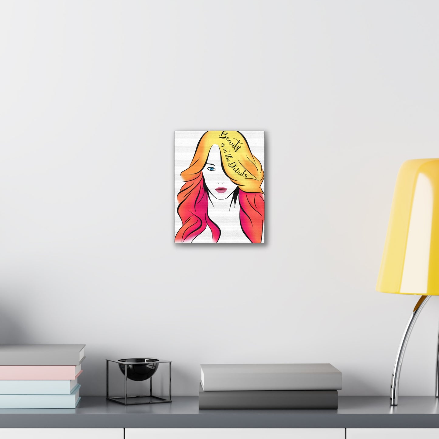 Beauty Is In The Details - Canvas Stretched (0.75")
