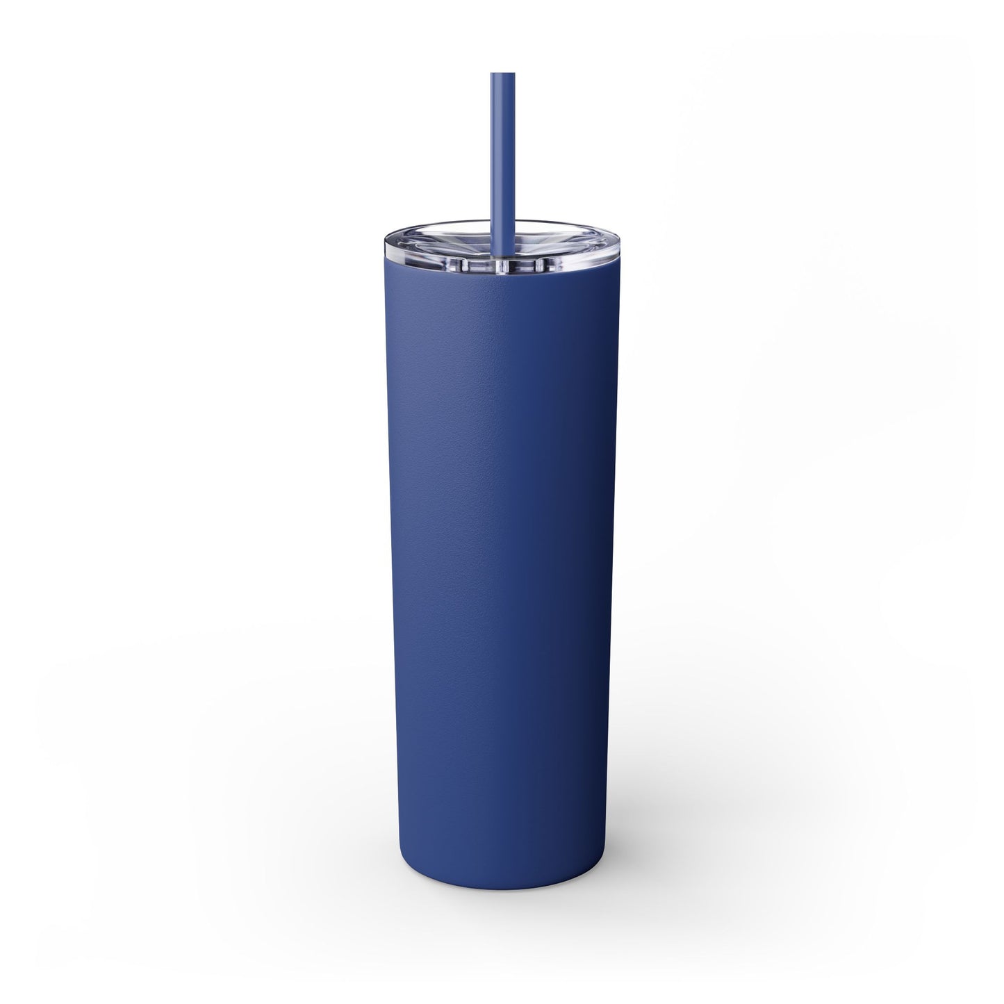Elite Salon Services Custom Skinny Tumbler With Straw (20oz)