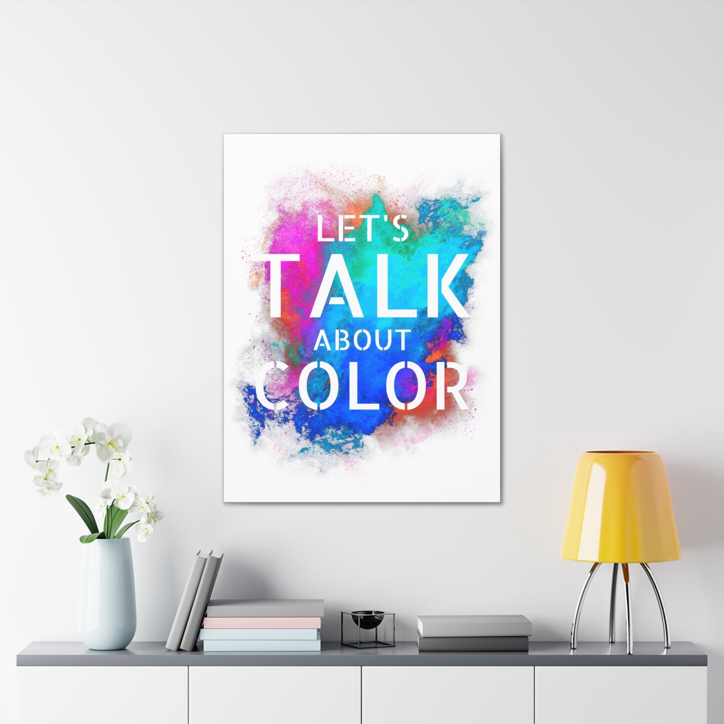 Lets Talk About Color 2 - Canvas Stretched (0.75")