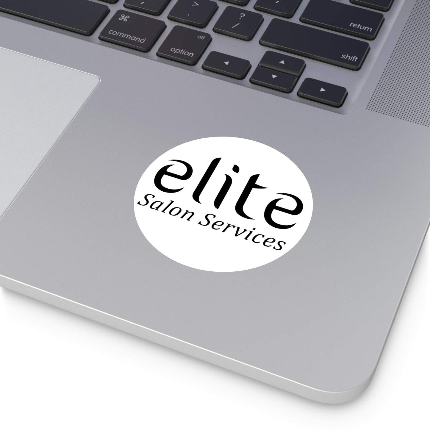 Elite Salon Services Custom (Round Vinyl Stickers)