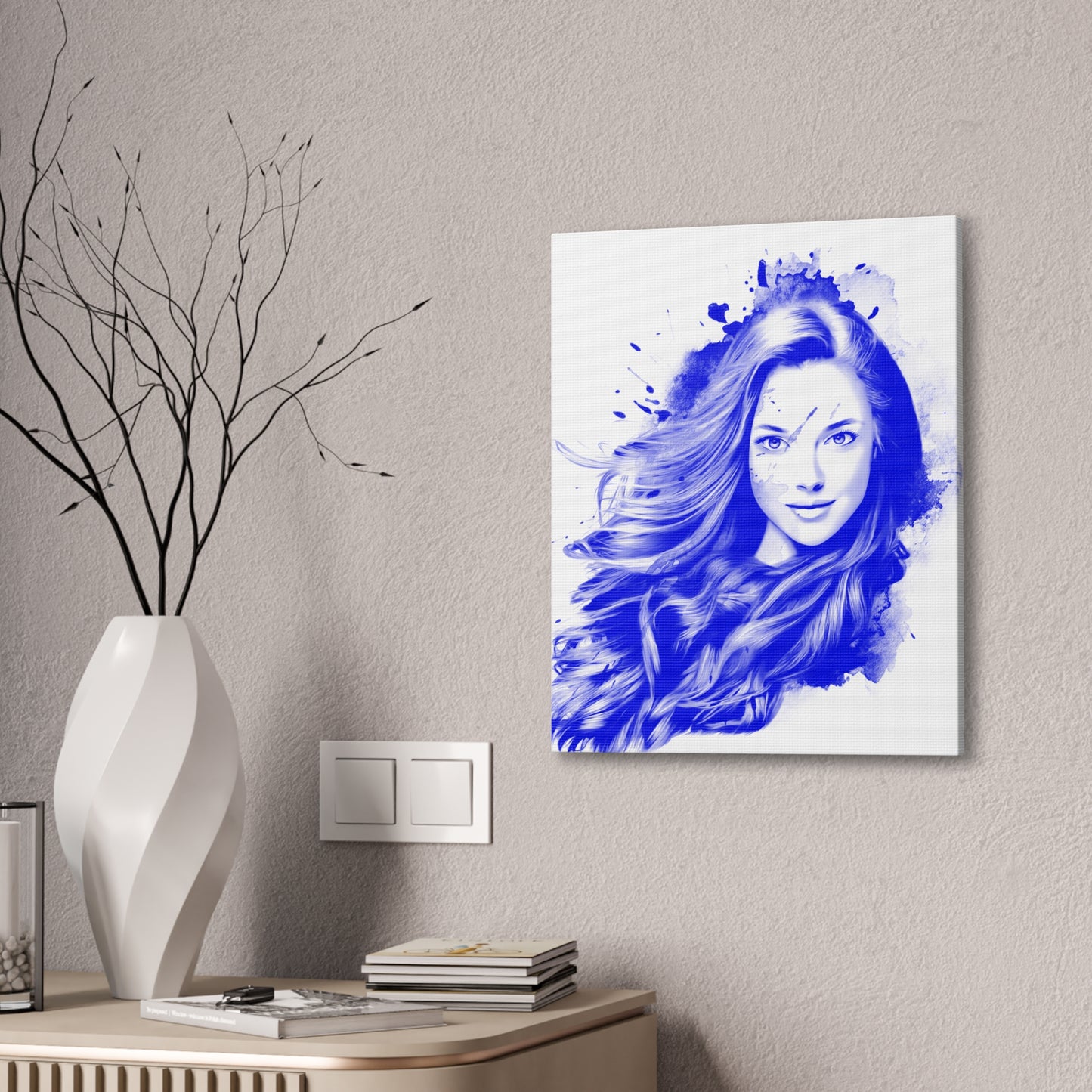 Blue Is Beautyful - Canvas Stretched (0.75")