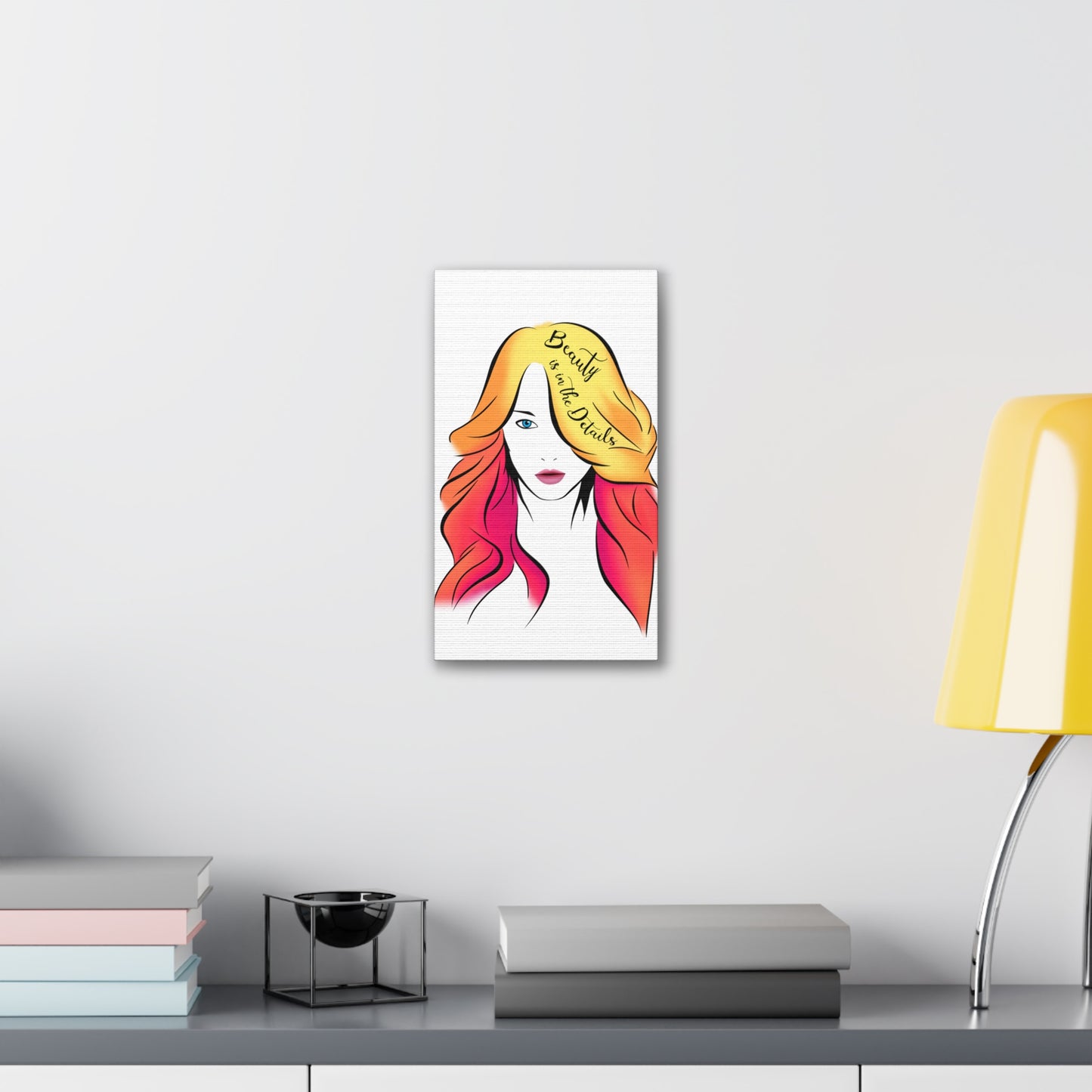 Beauty Is In The Details - Canvas Stretched (0.75")