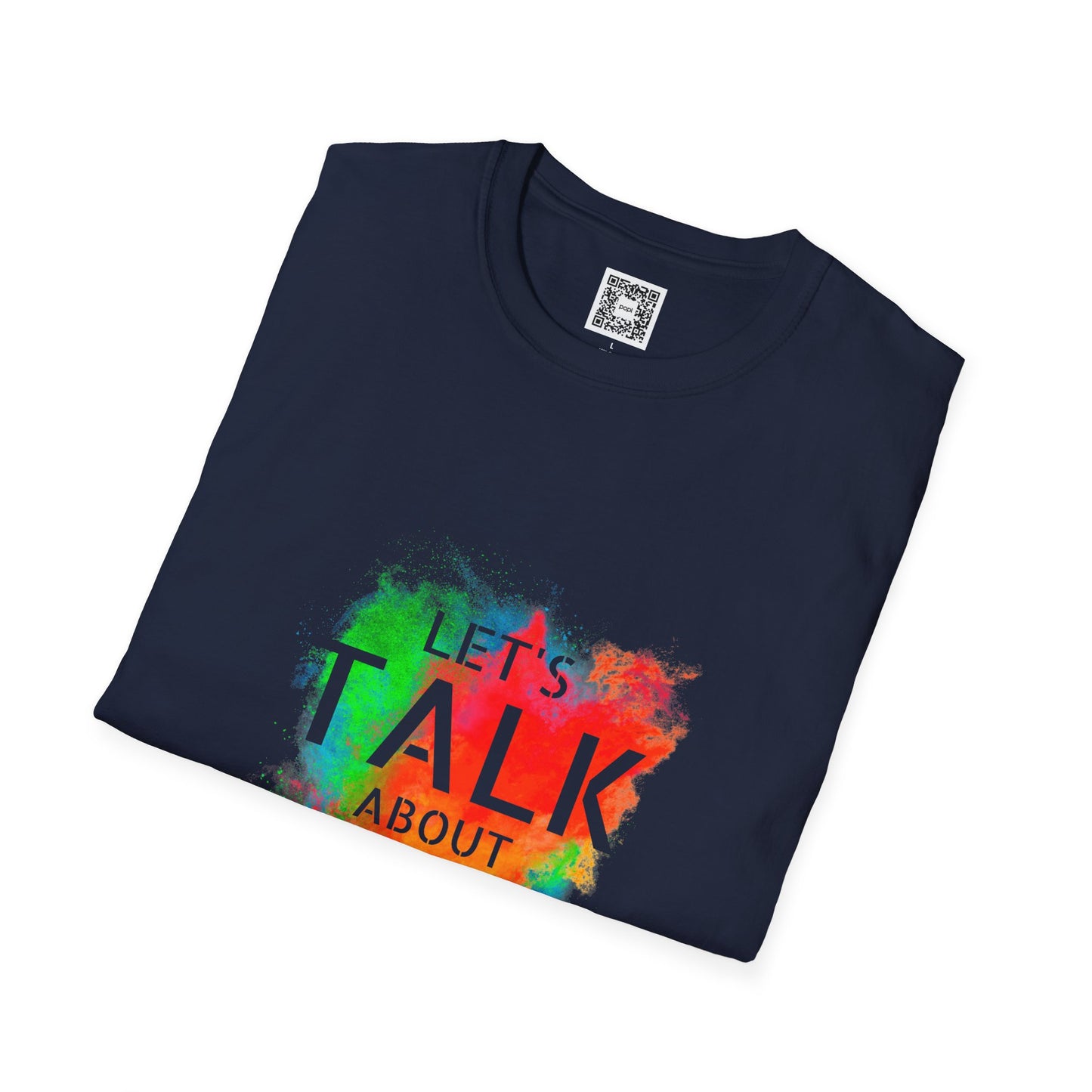 Let's Talk About Color (Colorway 1) Soft Style T-Shirt
