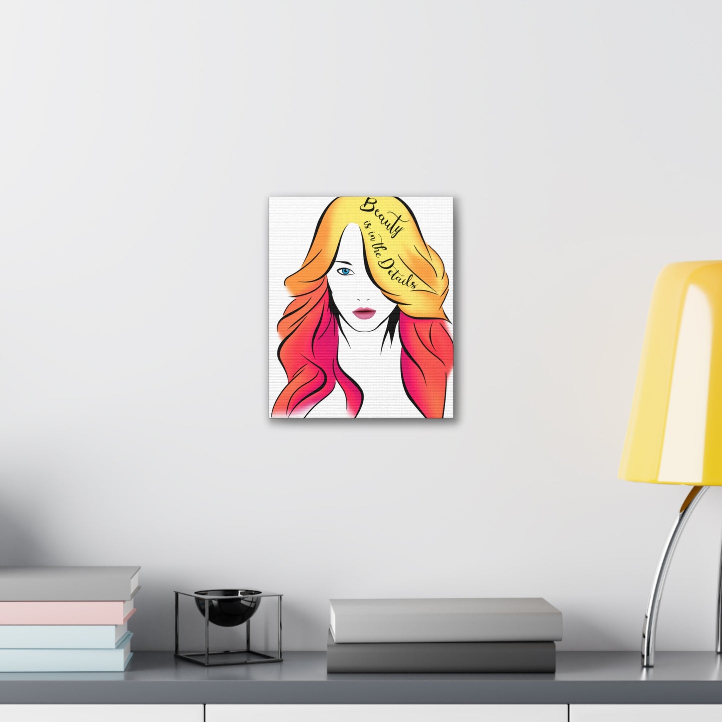 Beauty Is In The Details - Canvas Stretched (0.75")