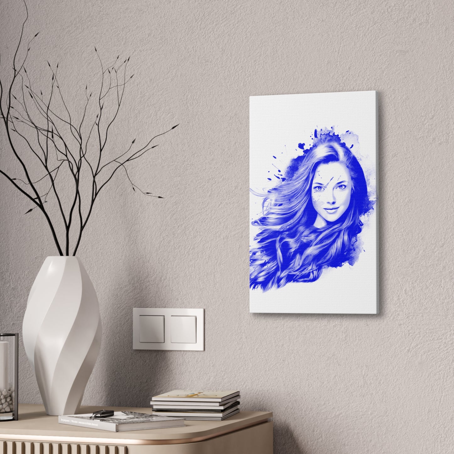 Blue Is Beautyful - Canvas Stretched (0.75")