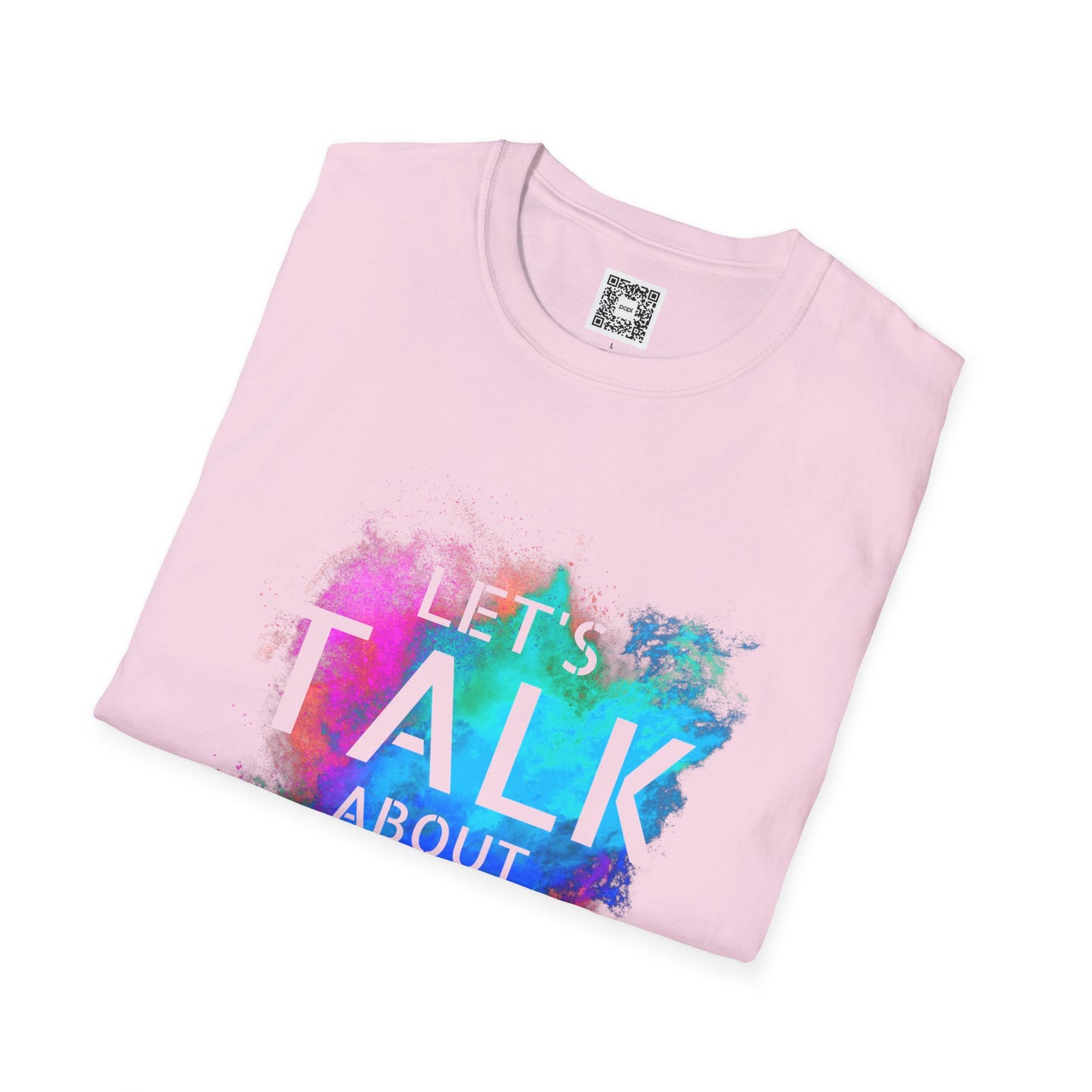 Let's Talk About Color (Colorway 2) Soft Style T-Shirt