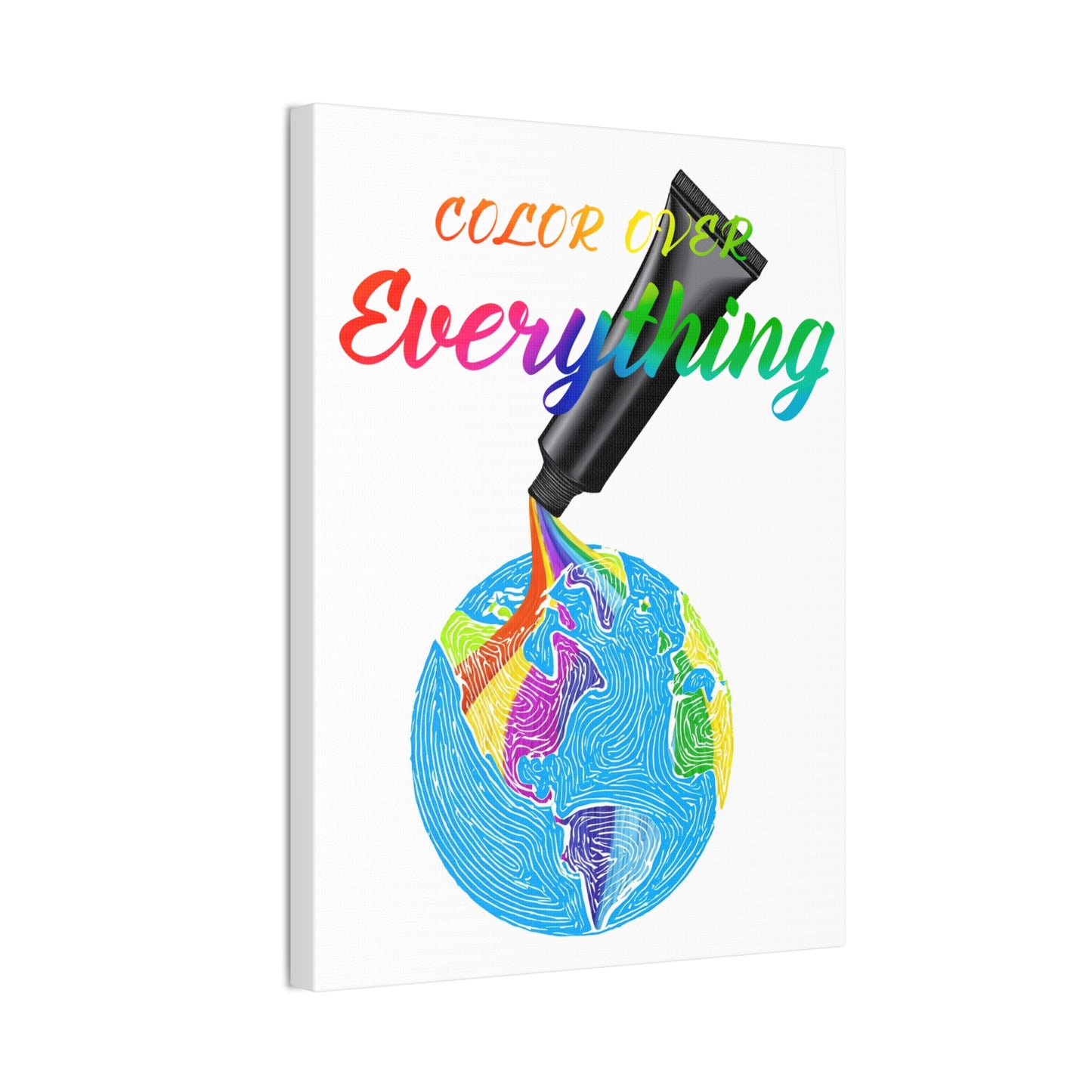 Color Over Everything - Canvas Stretched (0.75")