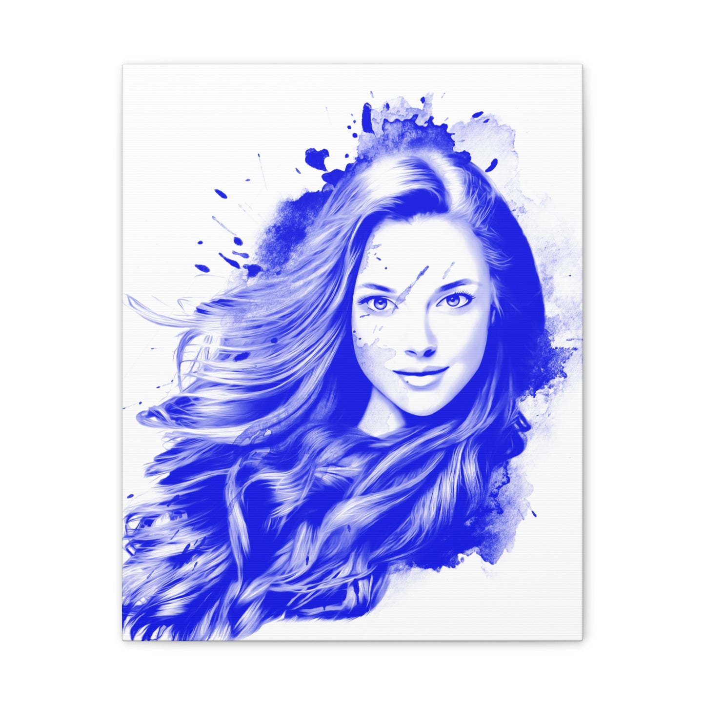 Blue Is Beautyful - Canvas Stretched (0.75")