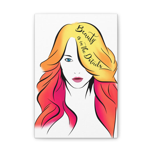 Beauty Is In The Details - Canvas Stretched (0.75")