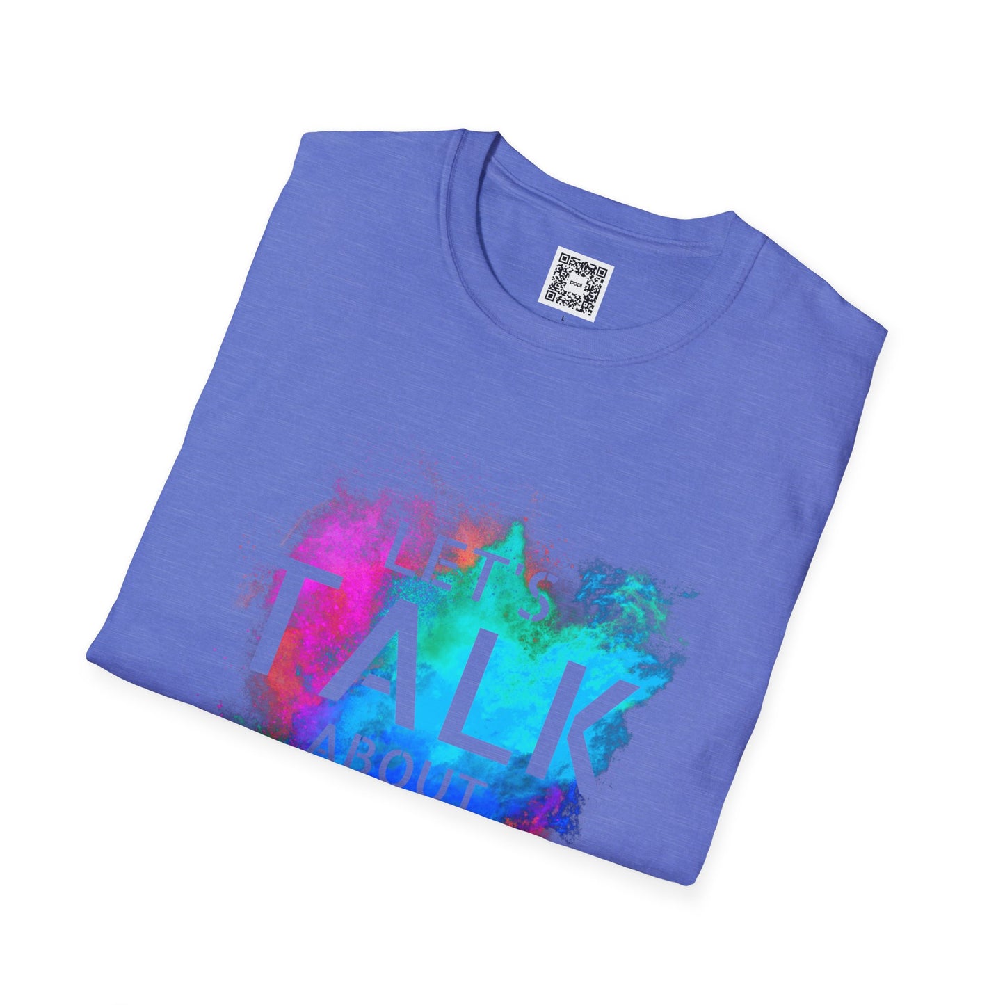 Let's Talk About Color (Colorway 2) Soft Style T-Shirt