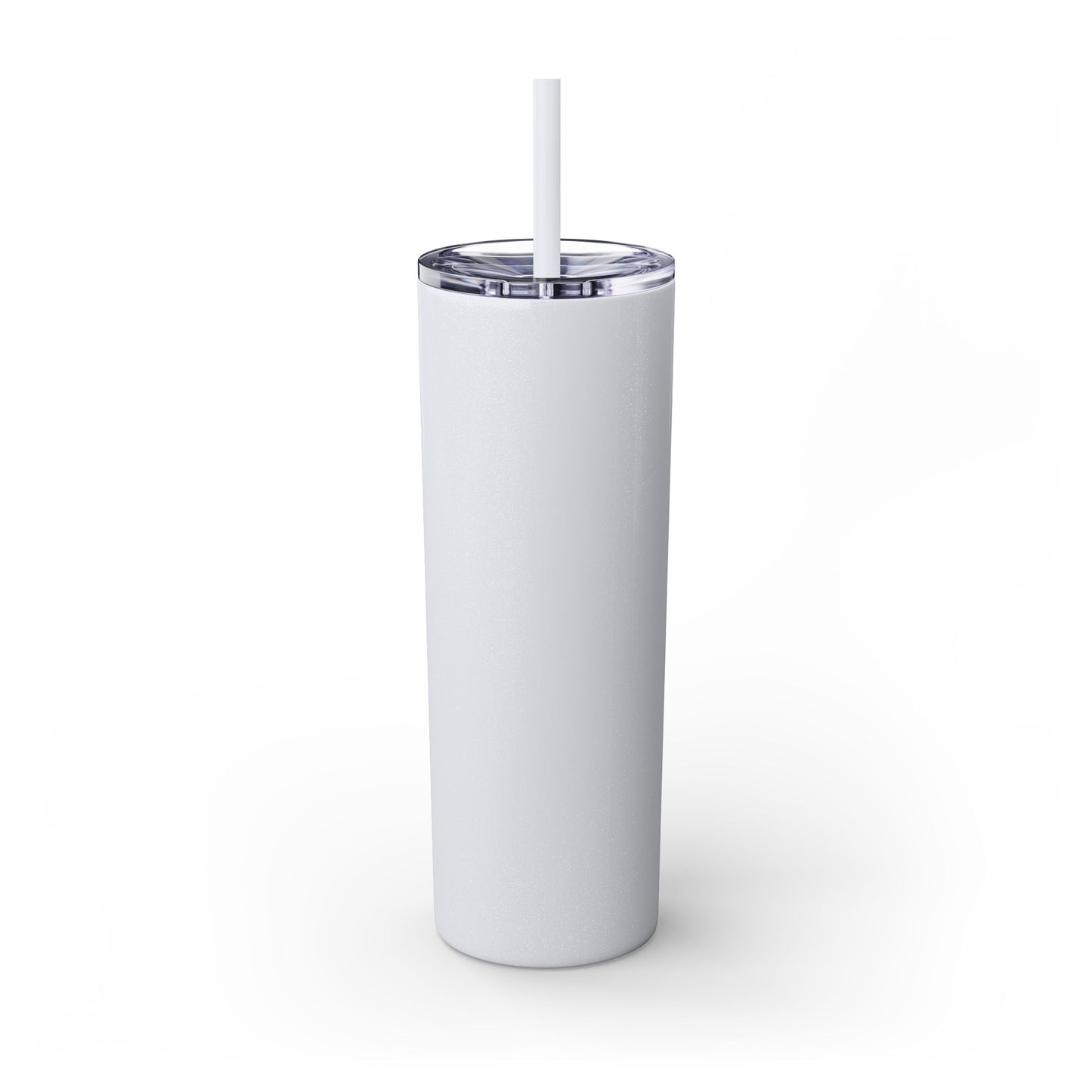 Elite Salon Services Custom Skinny Tumbler With Straw (20oz)