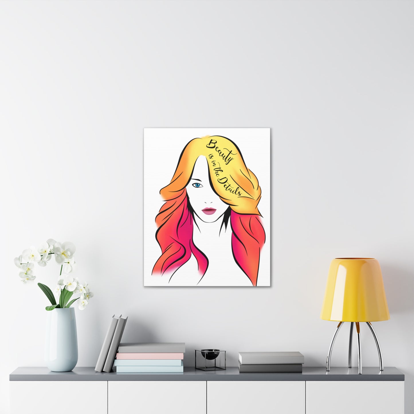 Beauty Is In The Details - Canvas Stretched (0.75")