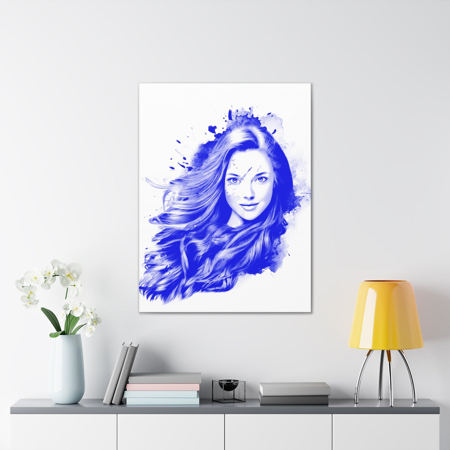 Blue Is Beautyful - Canvas Stretched (0.75")