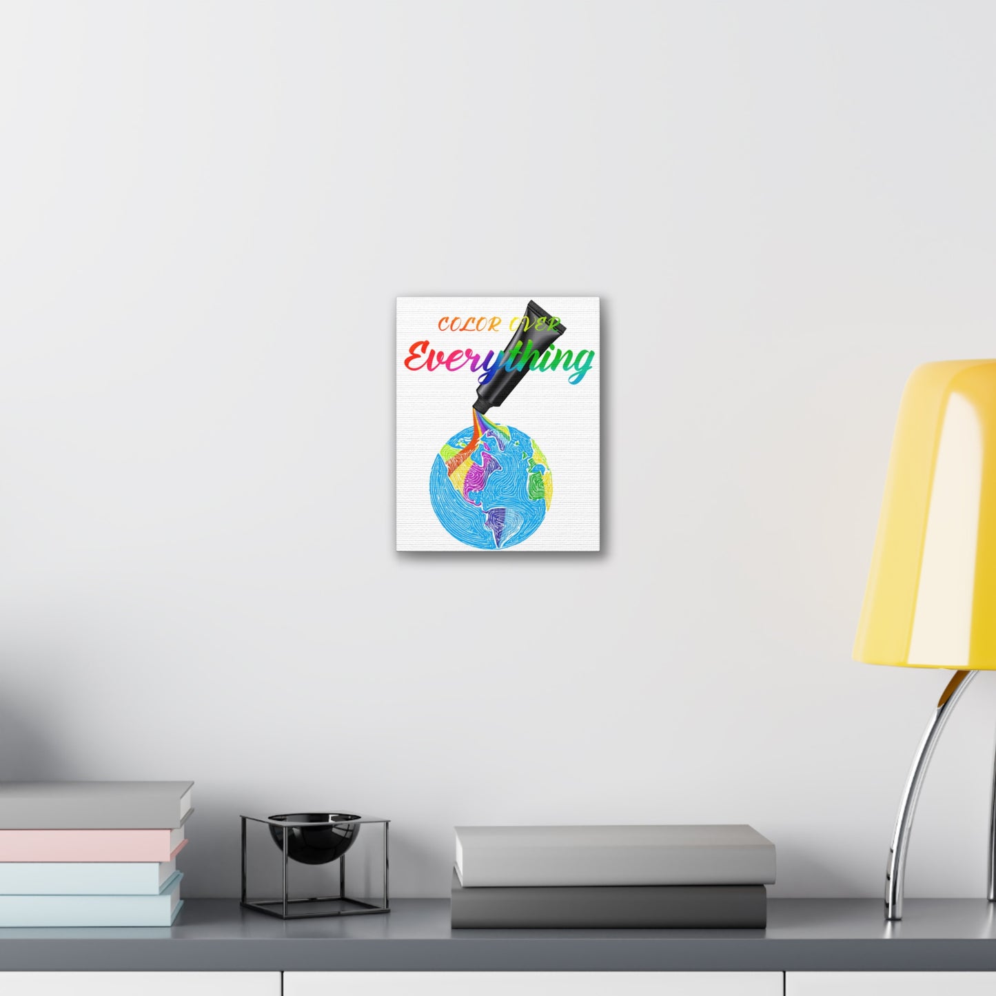 Color Over Everything - Canvas Stretched (0.75")