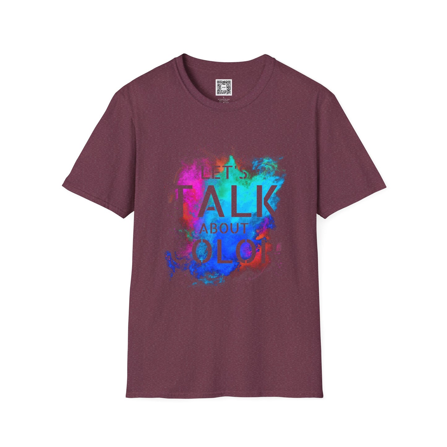 Let's Talk About Color (Colorway 2) Soft Style T-Shirt