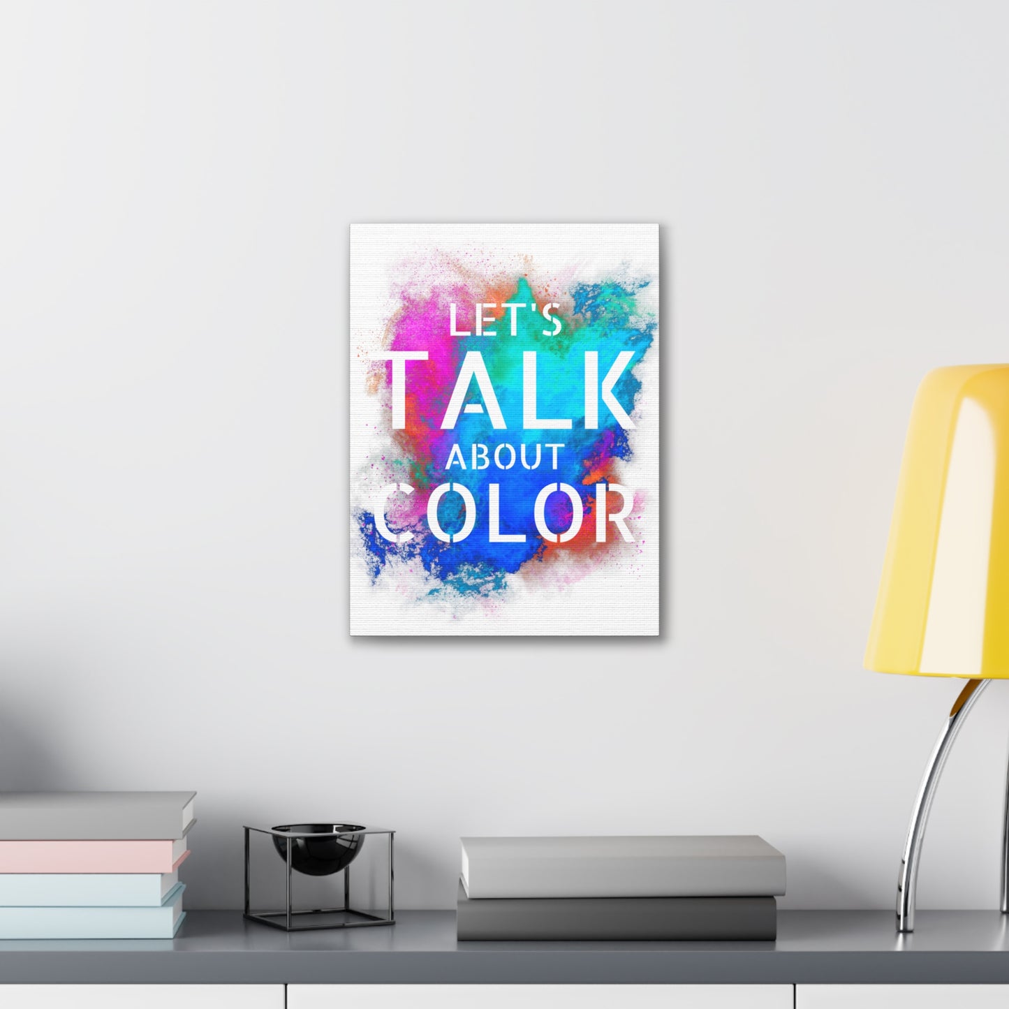 Lets Talk About Color 2 - Canvas Stretched (0.75")