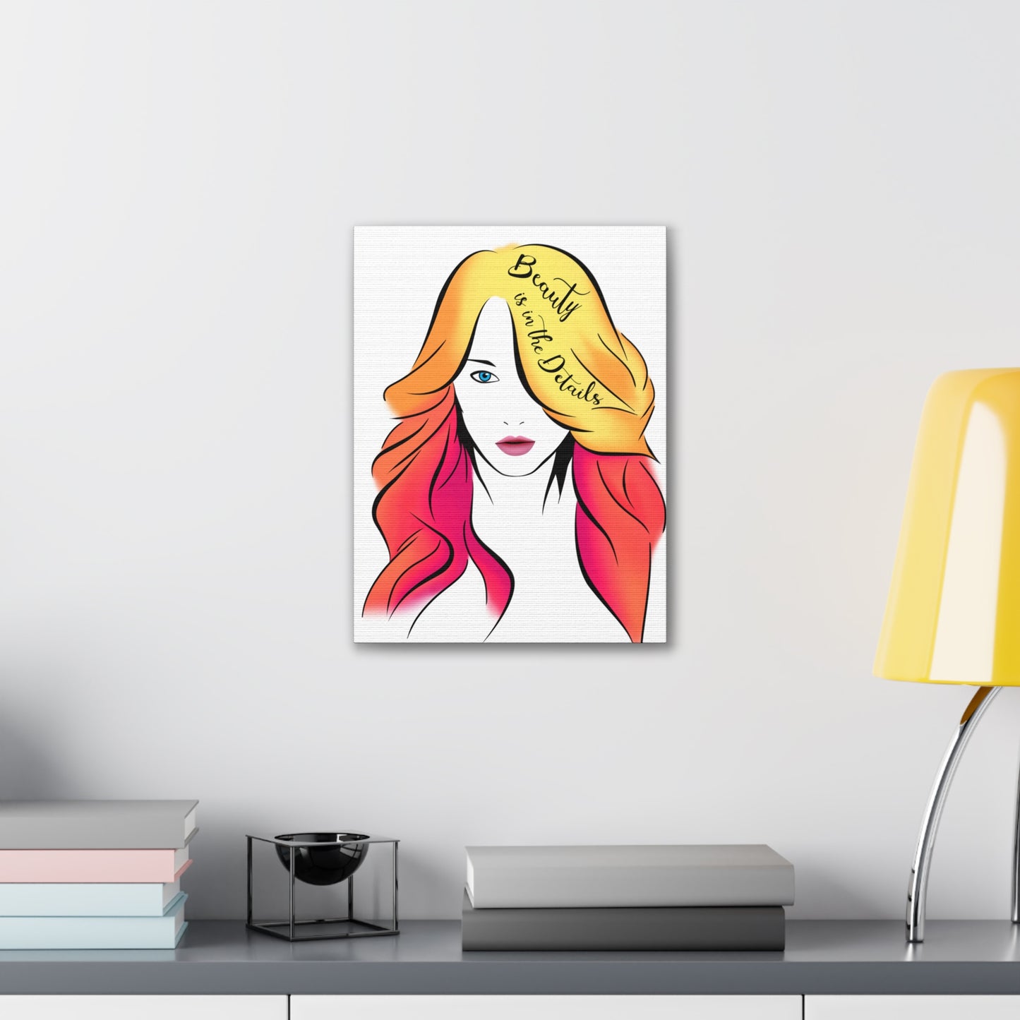 Beauty Is In The Details - Canvas Stretched (0.75")