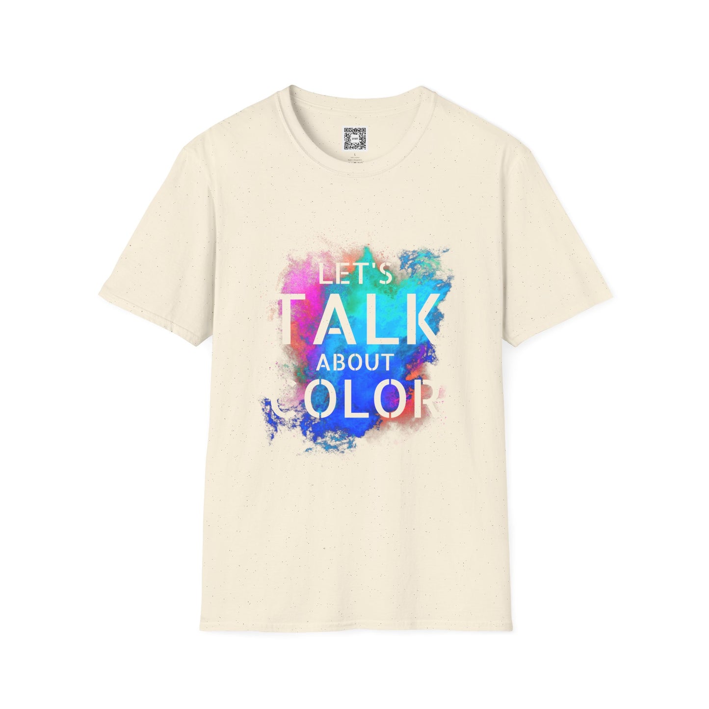 Let's Talk About Color (Colorway 2) Soft Style T-Shirt