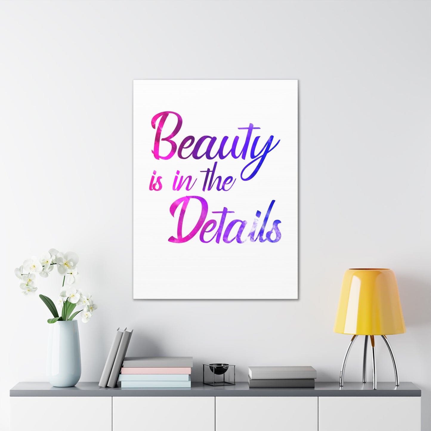 Beauty Is In The Details - Canvas Stretched (0.75")