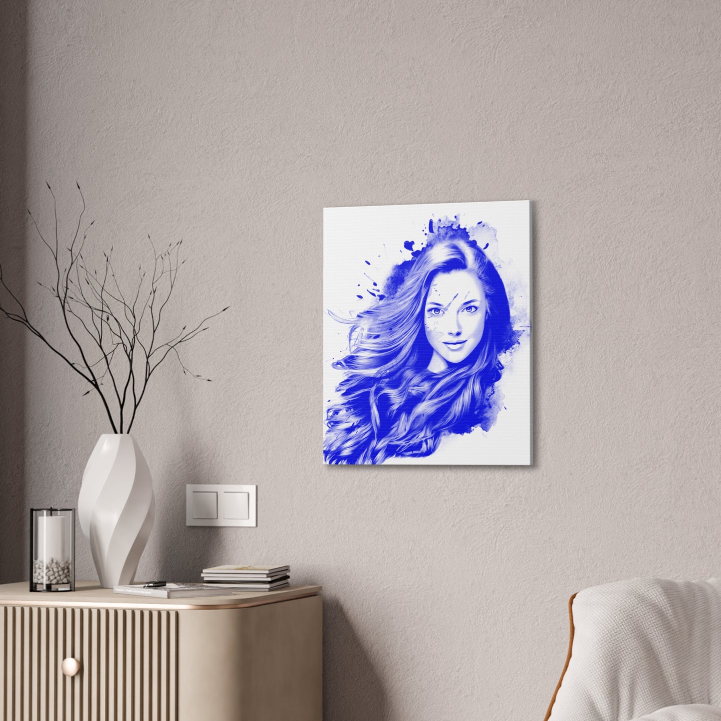 Blue Is Beautyful - Canvas Stretched (0.75")